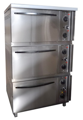 Шкаф жарочный Пищевые технологии ШЖЭП-3 (нержавеющая сталь)