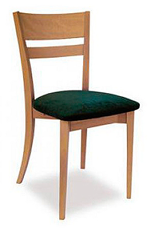 Стул «Бруно» с мягким сиденьем (деревянный каркас)