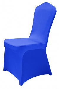 Чехол для банкетного стула синий