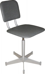 Винтовой стул-кресло со спинкой M101ФОСП