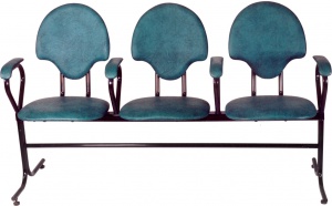 Трехместная секция стульев M115