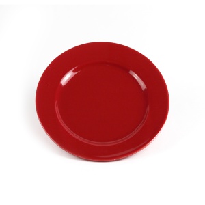 Тарелка мелкая красная «Chan Wave» 175 мм [red Т0050]