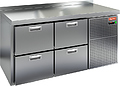 Стол холодильный HICOLD GN 22 BR2 TN