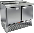 Стол холодильный для салатов HICOLD SLE1-11GN (1/3) без крышки