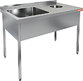 Ванна моечная HICOLD НДСО1М-12/7БЛ (раковина 500х500х300)