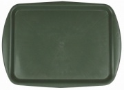 Поднос столовый из полипропилена 490х360 мм зеленый